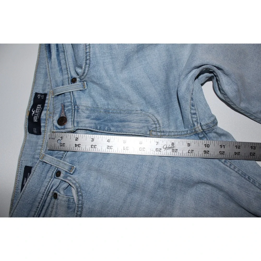 Hollister skinny Fit Epic Flex Men's‎ Jeans Size 31x31 (Tag 29x32) Light Blue